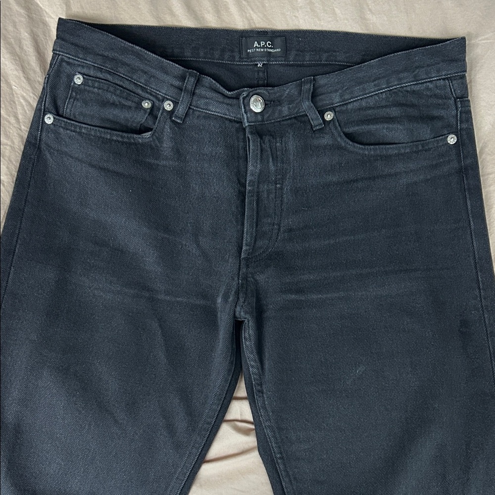 A.P.C. Men's Petit New Standard Dark Gray Jeans